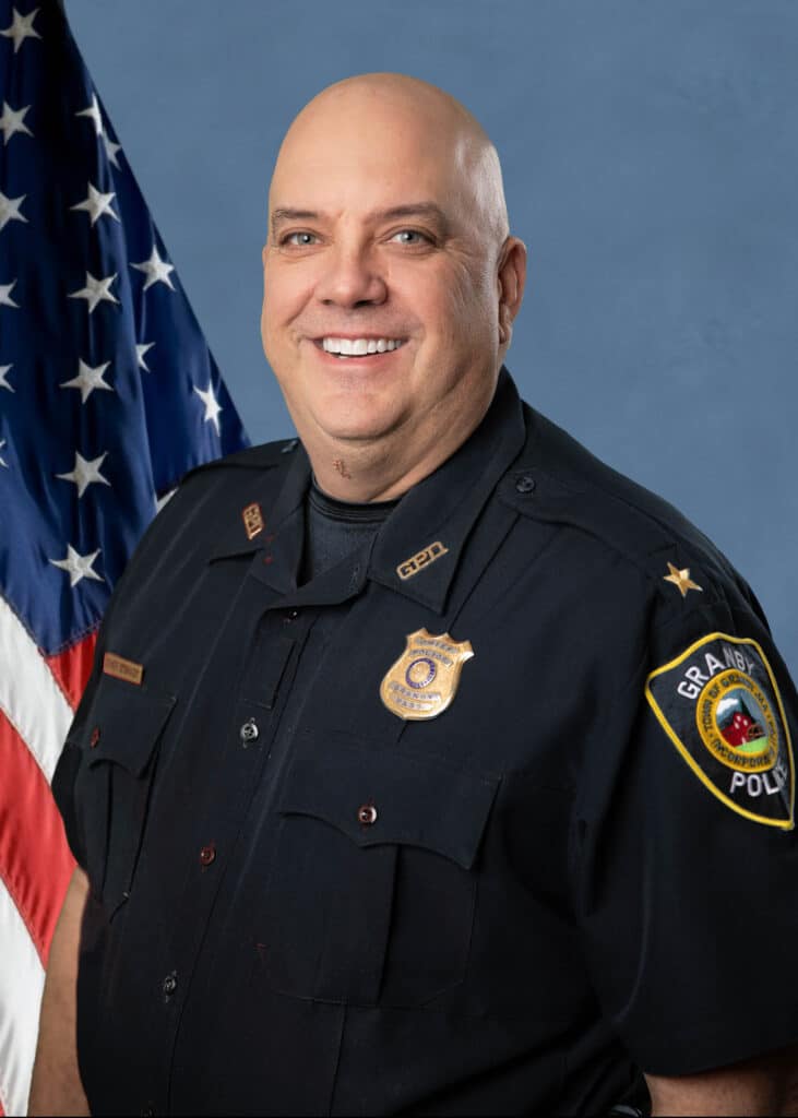 Message from the Chief Granby Police Department