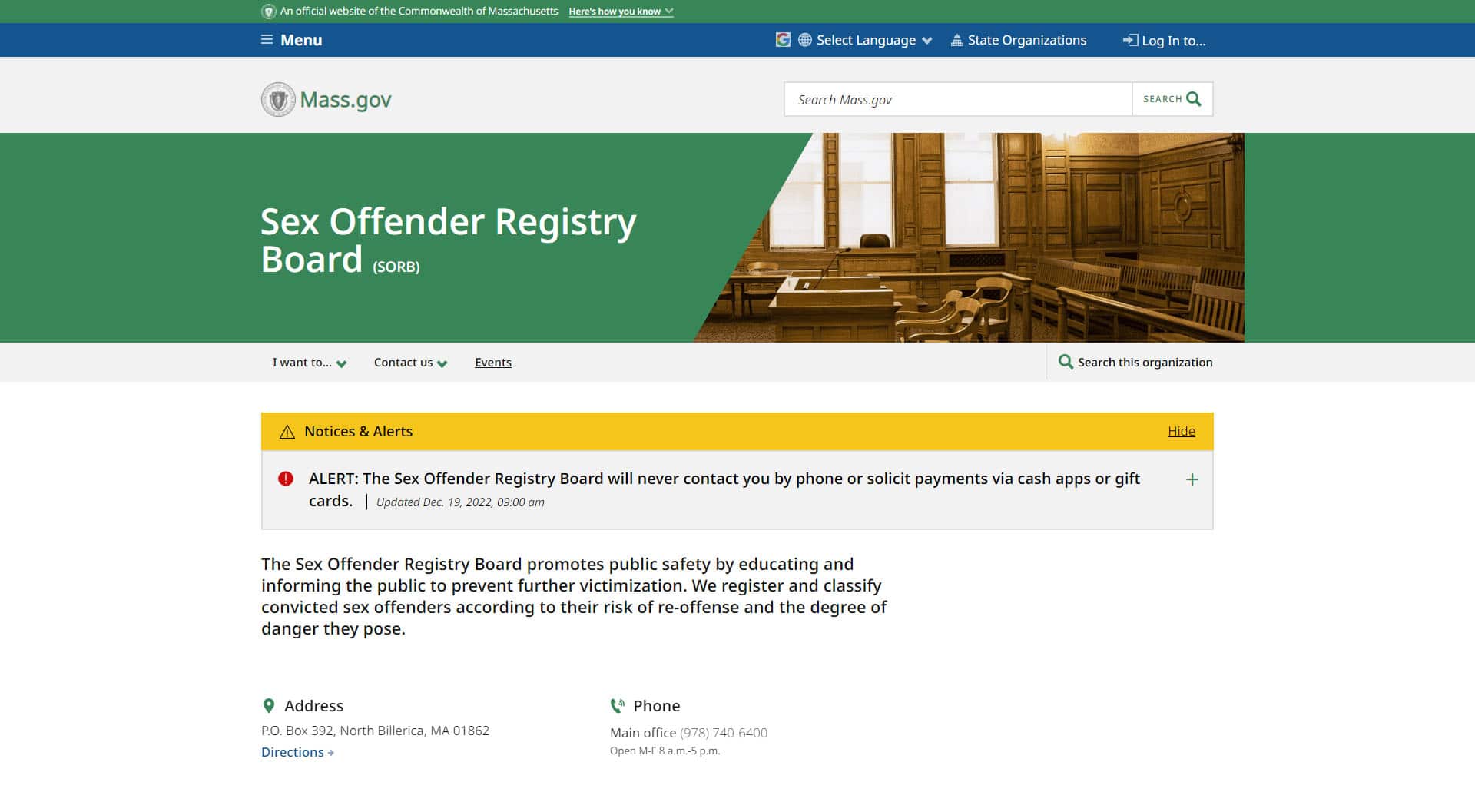 Sex Offender Information Granby Police Department